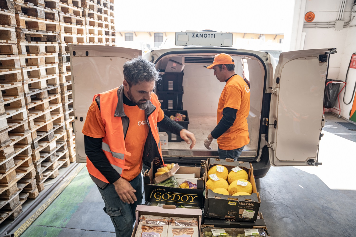 recupero alimenti Banco Alimentare